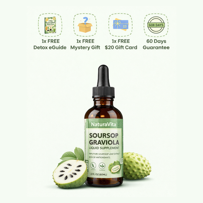 100% Organic 10-in-1 Soursop Extract Drops